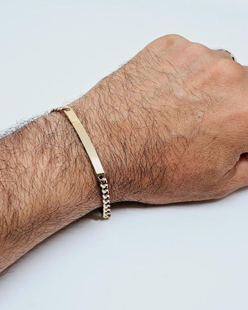 Bracciale uomo argento