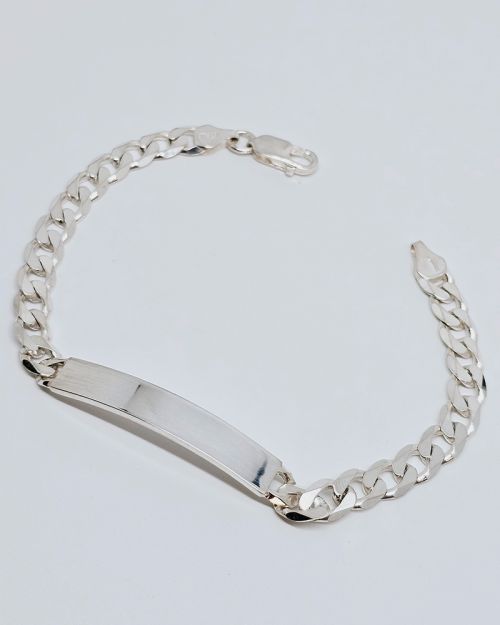 Bracciale uomo argento