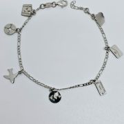 Bracciale donna argento 925% viaggio