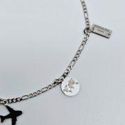 Bracciale donna argento 925% viaggio