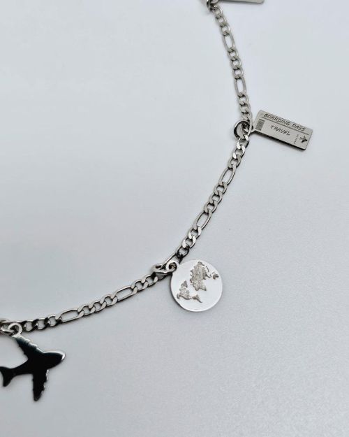 Bracciale donna argento 925% viaggio