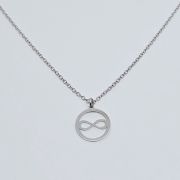Collana donna argento 925% con infinito