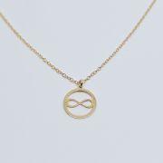 Collana donna argento 925% con infinito