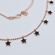 Collana donna argento 925% con stelline