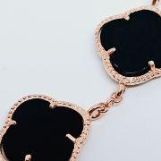 Bracciale donna con pietre a fiore