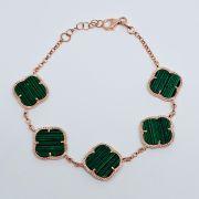 Bracciale donna con pietre a fiore