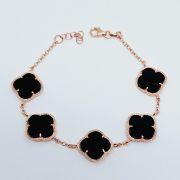 Bracciale donna con pietre a fiore