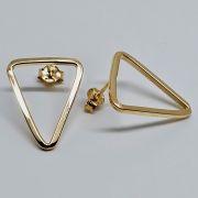 Orecchini in argento forma triangolare 925%