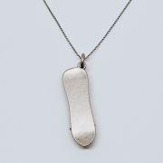 Ciondolo Skateboard in argento