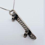 Ciondolo Skateboard in argento