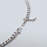 Collana tennis argento 925%