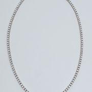 Collana tennis argento 925%