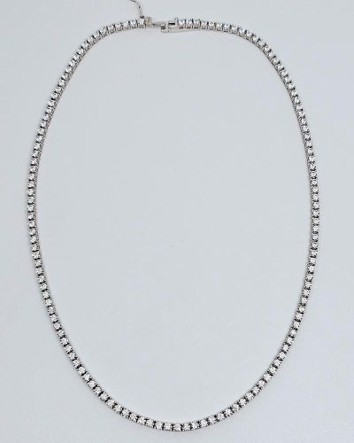 Collana tennis argento 925%