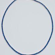 Collana tennis argento 925%