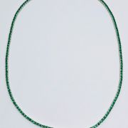 Collana tennis argento 925%