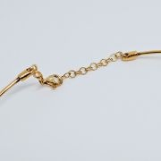 Collana donna rigida argento 925% con cuori