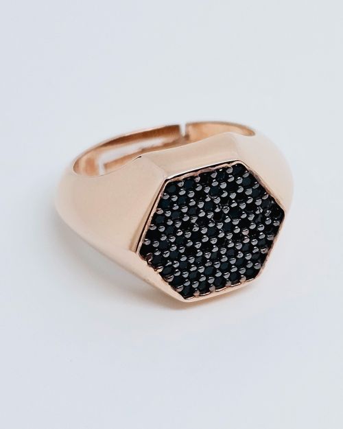 Anello donna da mignolo in argento 925%