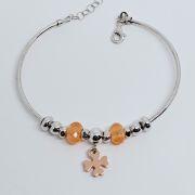 Bracciale in argento 925% charms