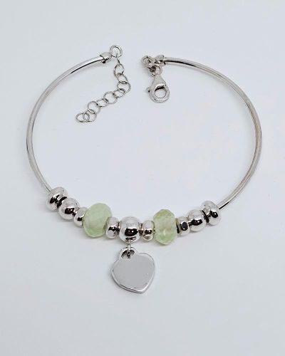 Bracciale in argento 925% charms