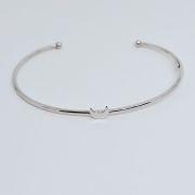 Bracciale rigido in argento 925%