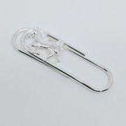 Fermasoldi in argento 925% con cavallo