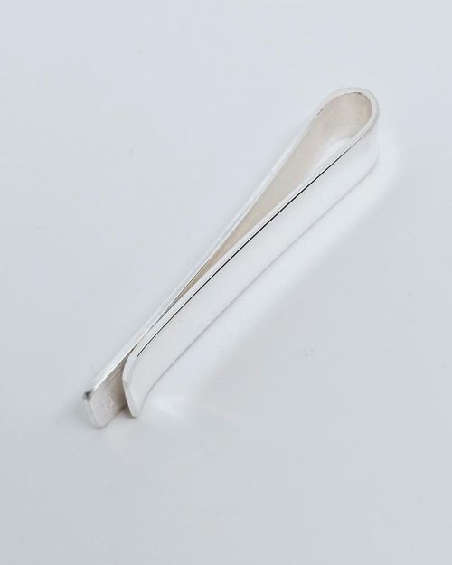 Fermasoldi in argento 925% a lastra