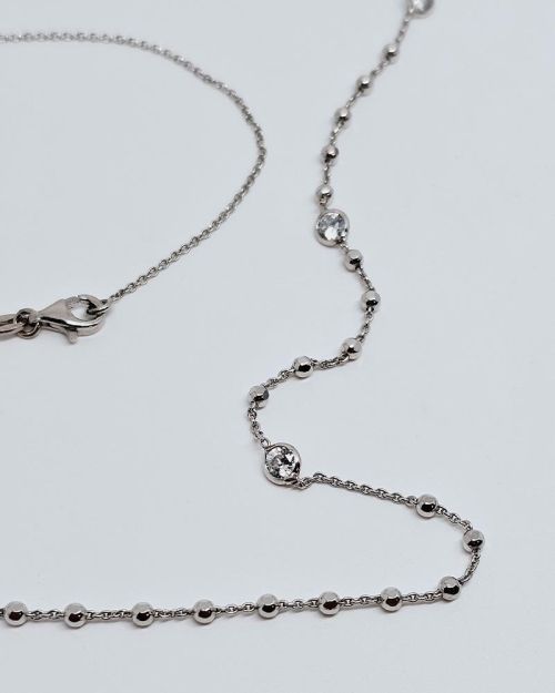 Collana donna argento 925%