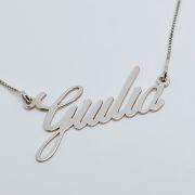 Collana personalizzata in oro 750% con nome