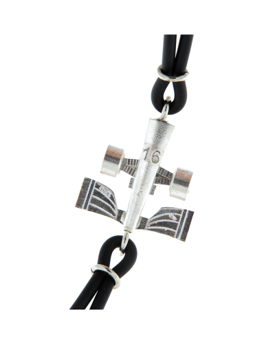 Musetto a bracciale F1 Charles Leclerc 16 argento 925%